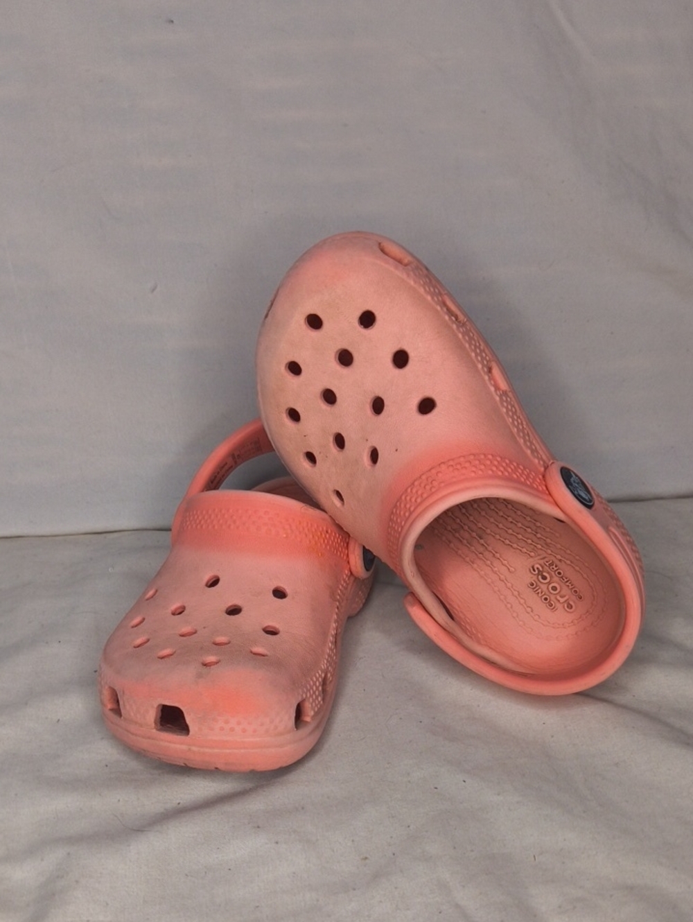Kids Coral Slip-On Clog - Comfortable Everyday Shoe Toddler Size 4 AS